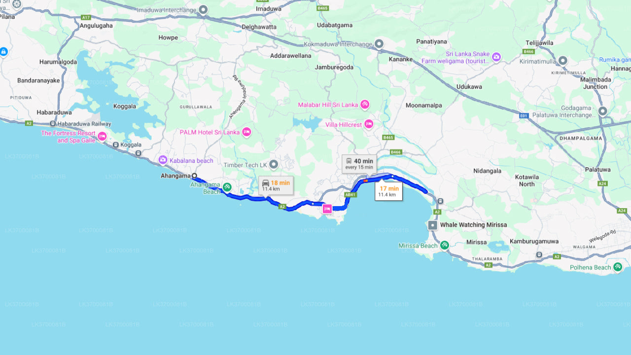 Vaalavaatlus Ahangamast jagatud paadis