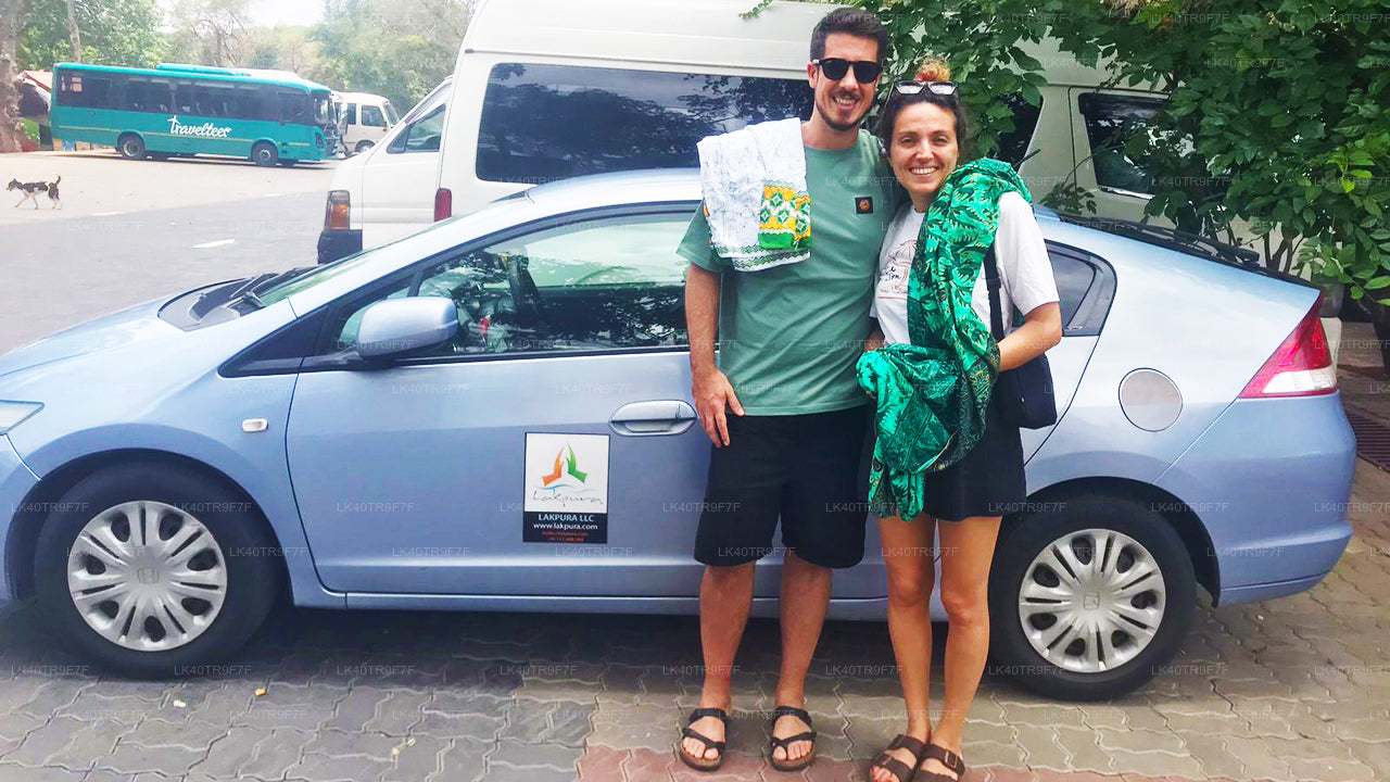 Privaatne transport Colombost Sigiriyasse koos vaatamisväärsustega