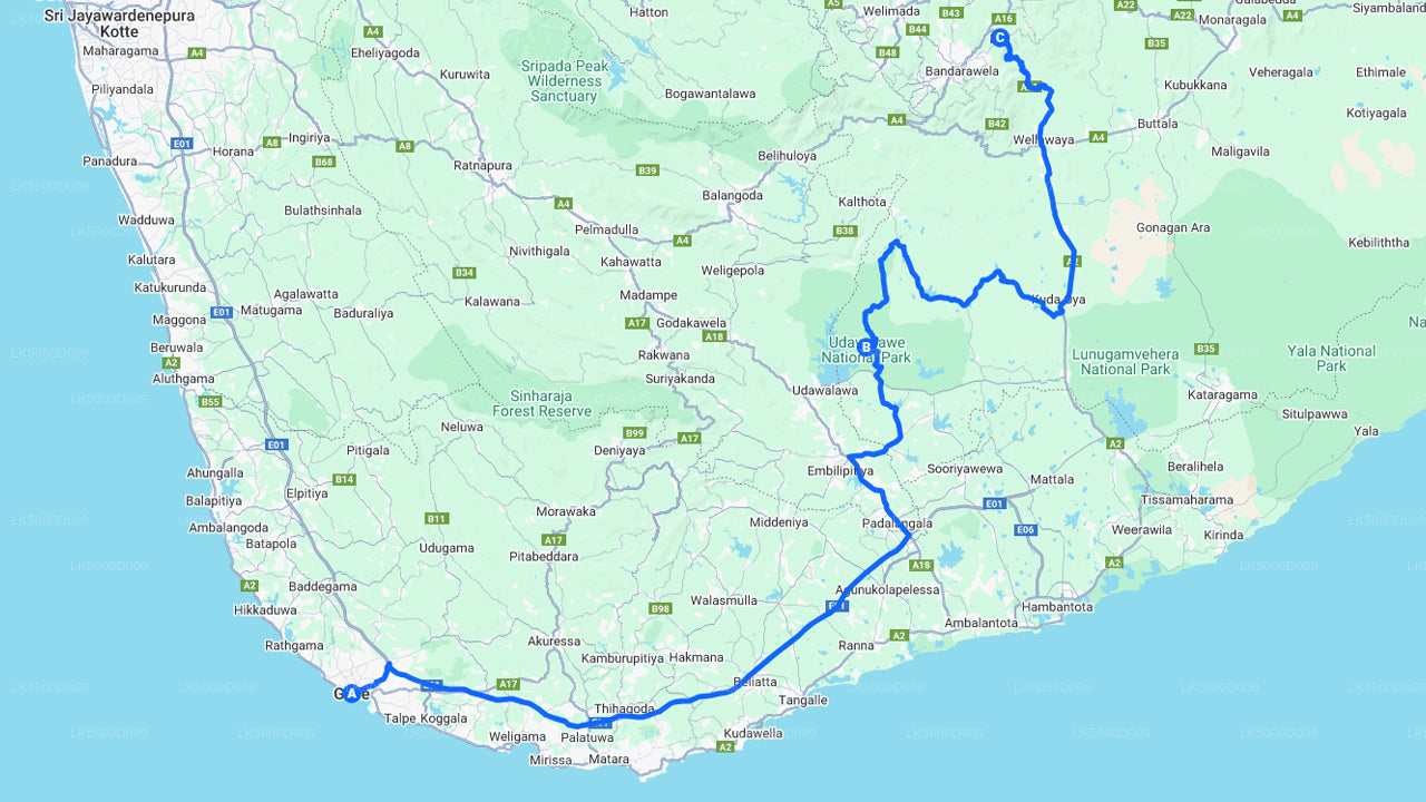 Privaatreis Gallest Ellasse Udawalawe Safariga