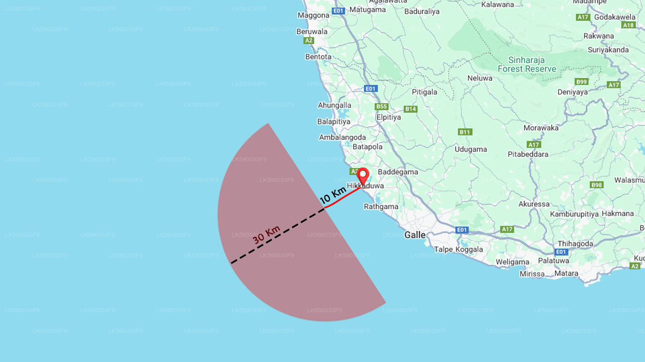 Süvamere kalapüügi paadireis Hikkaduwast