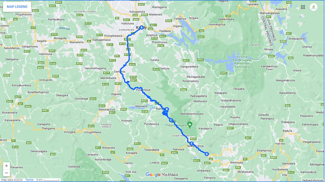 Nuwara Eliya Highlands Kandyst