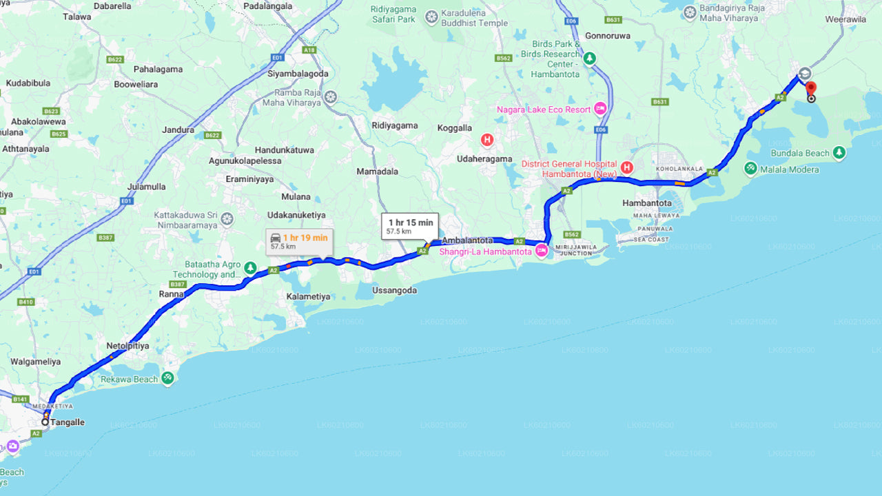 Bundala rahvuspargi safari Tangallest