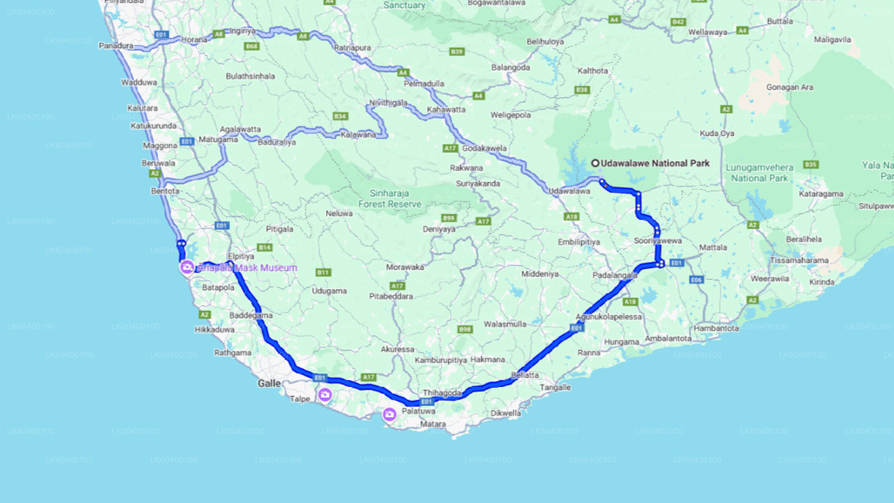 Udawalawe rahvuspargi safari Ahungallast