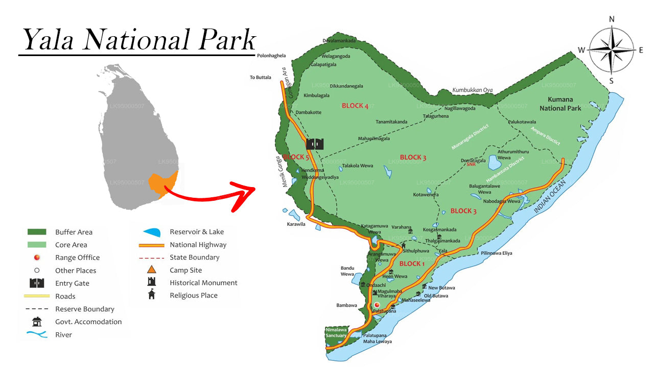 Yala National Park Safari from Ella
