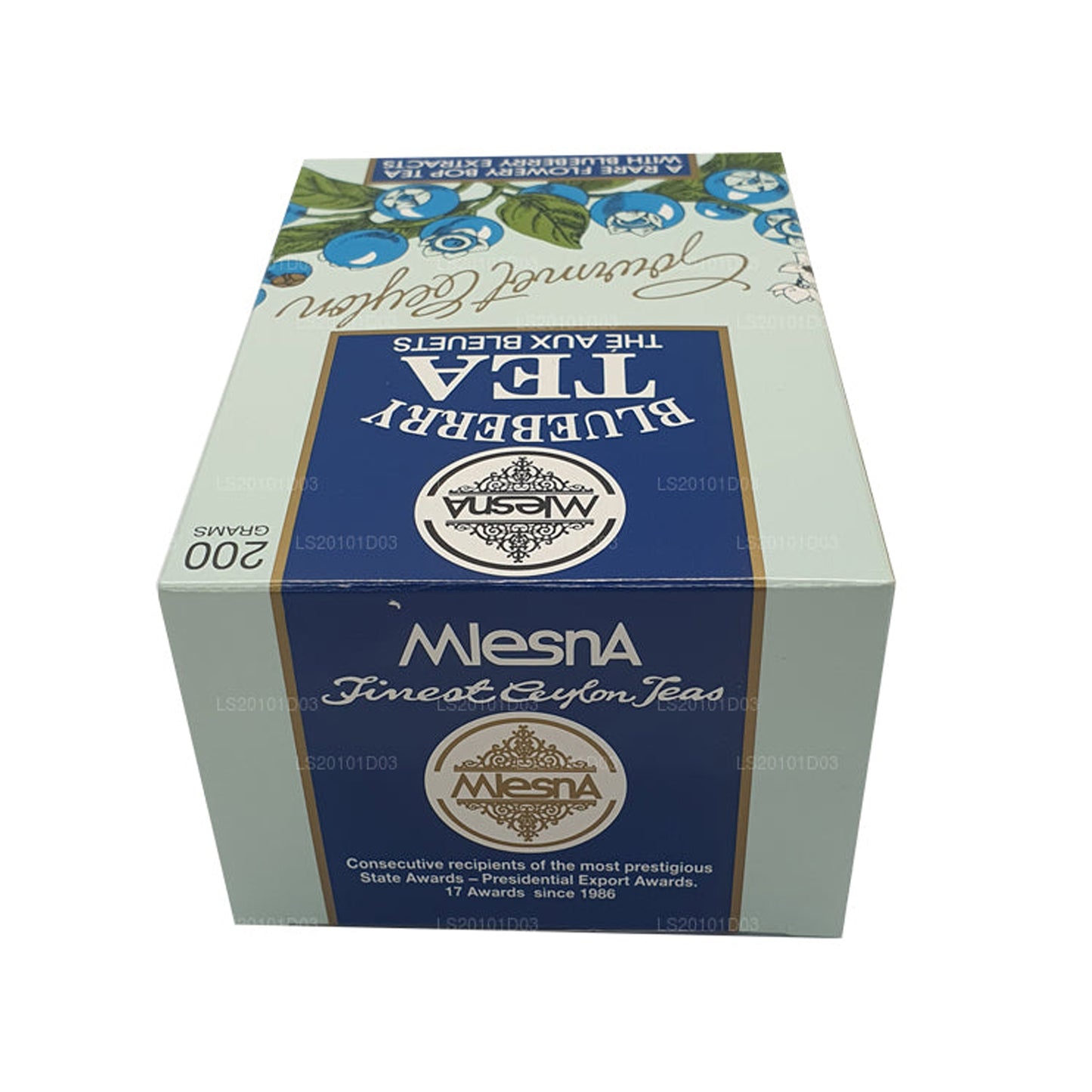 Mlesna Blueberry BOP Leaf Tea (200g)
