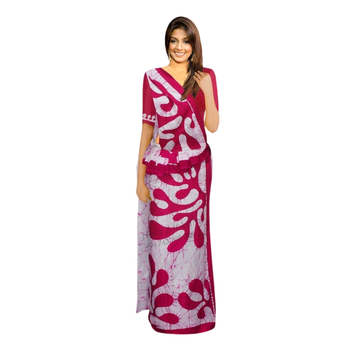 Lakpura Batik Saree (Design S804)