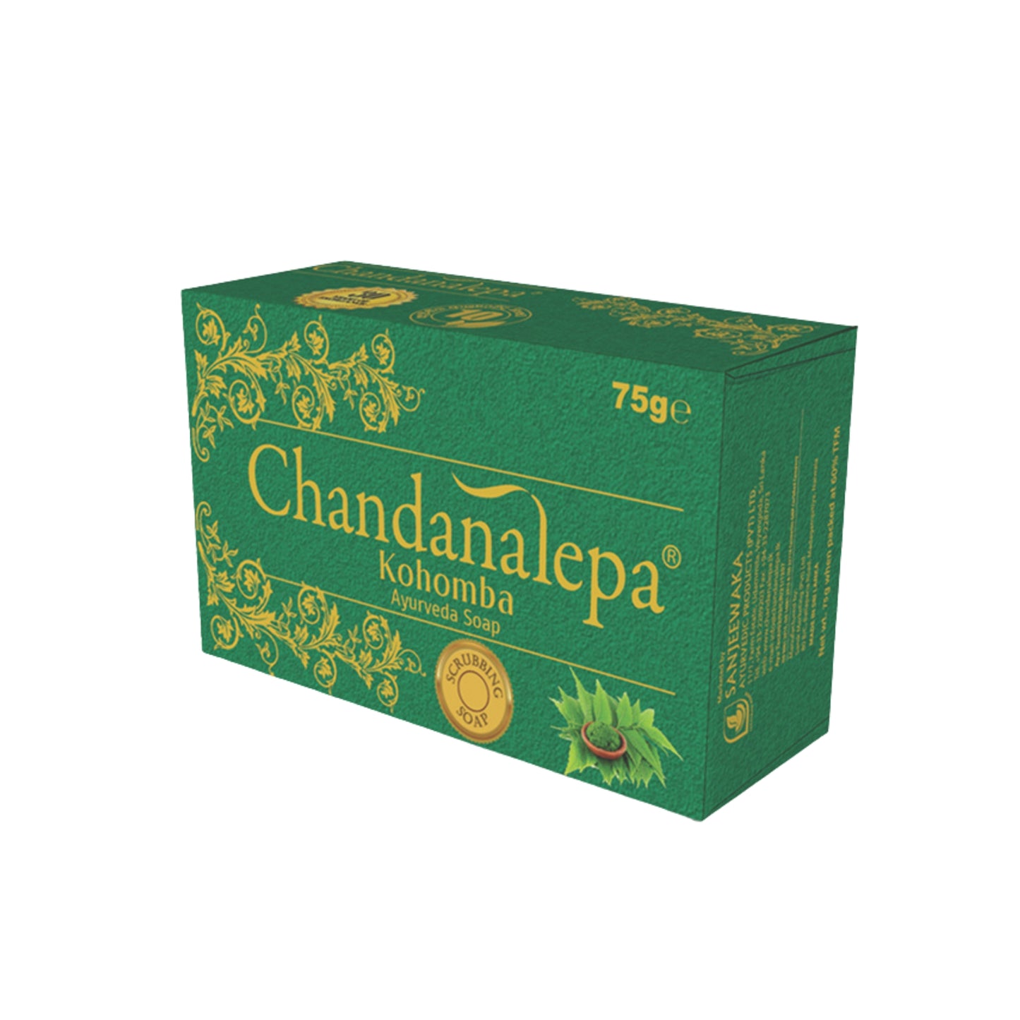 Chandanalepa Kohomba ajurveeda seep (75g)