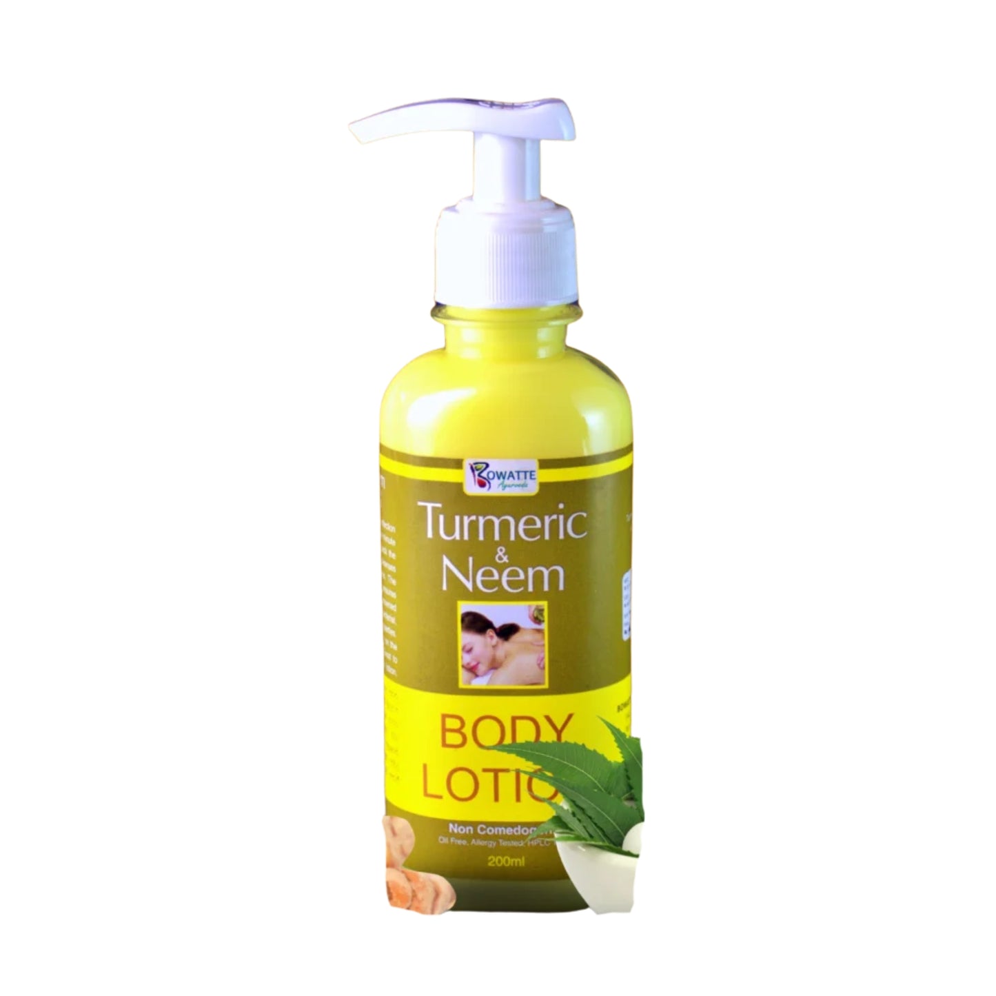 Bowatte kurkumi ja neemi kehakreem (200ml)