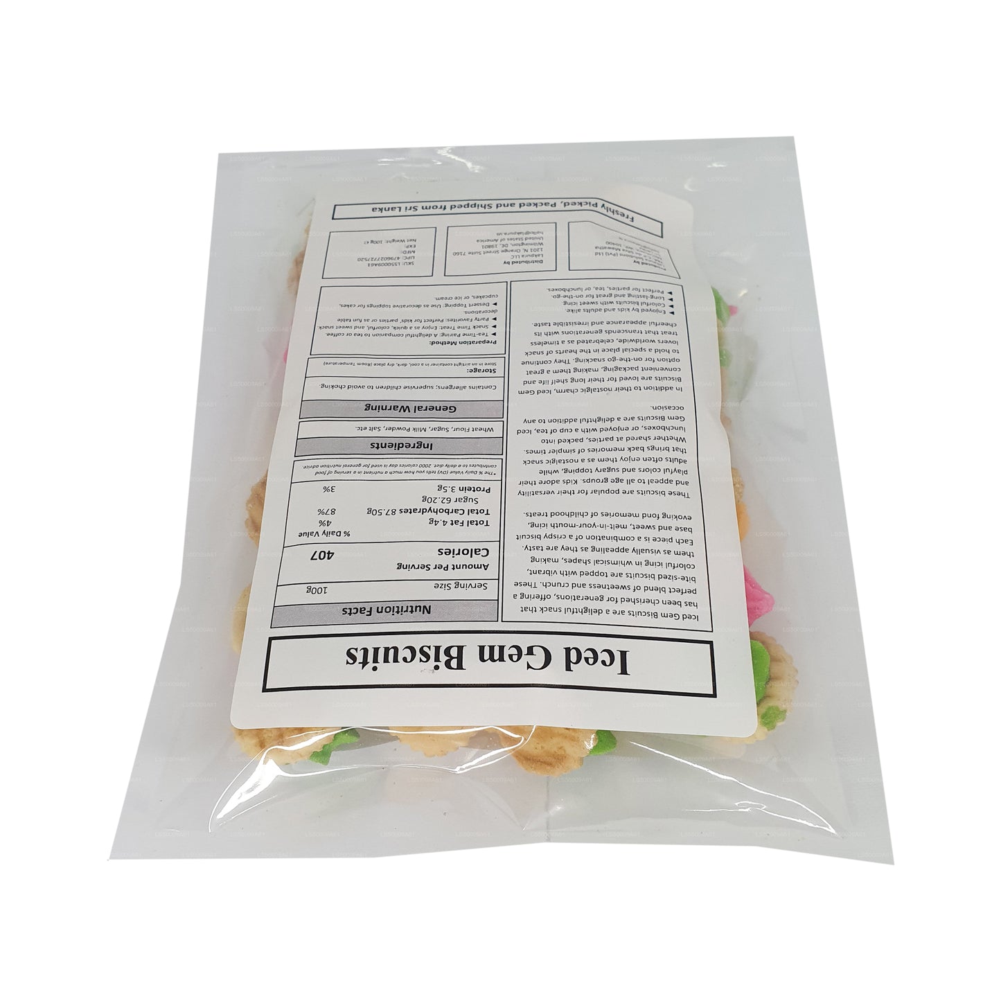 Lakpura Iced Gem Biscuits