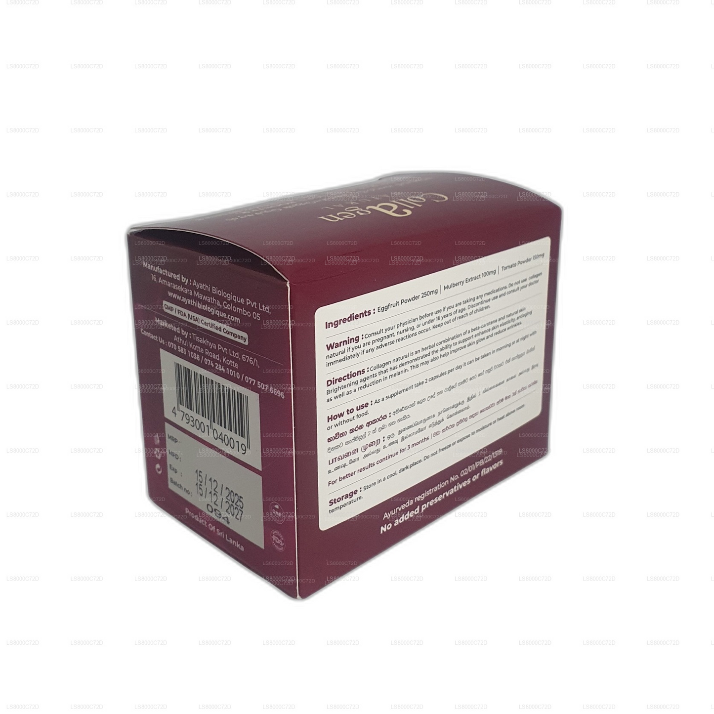 Clif Collagen Natural (60 kapslit)