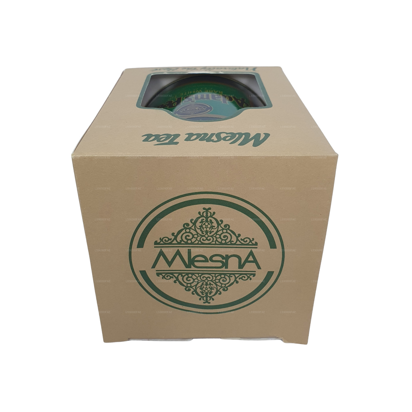 Mlesna Adam's Peak haruldaste valgete otstega F.O.P. tee metallkarp (100g)