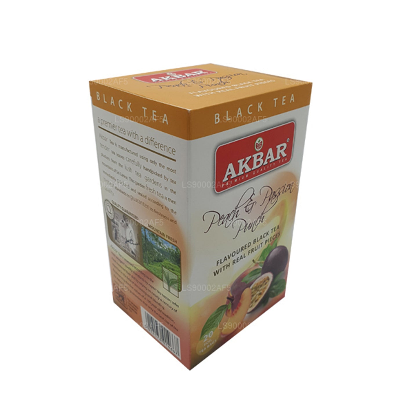 Akbar Peach and Passion Punch (40g) 20 Tea Bags