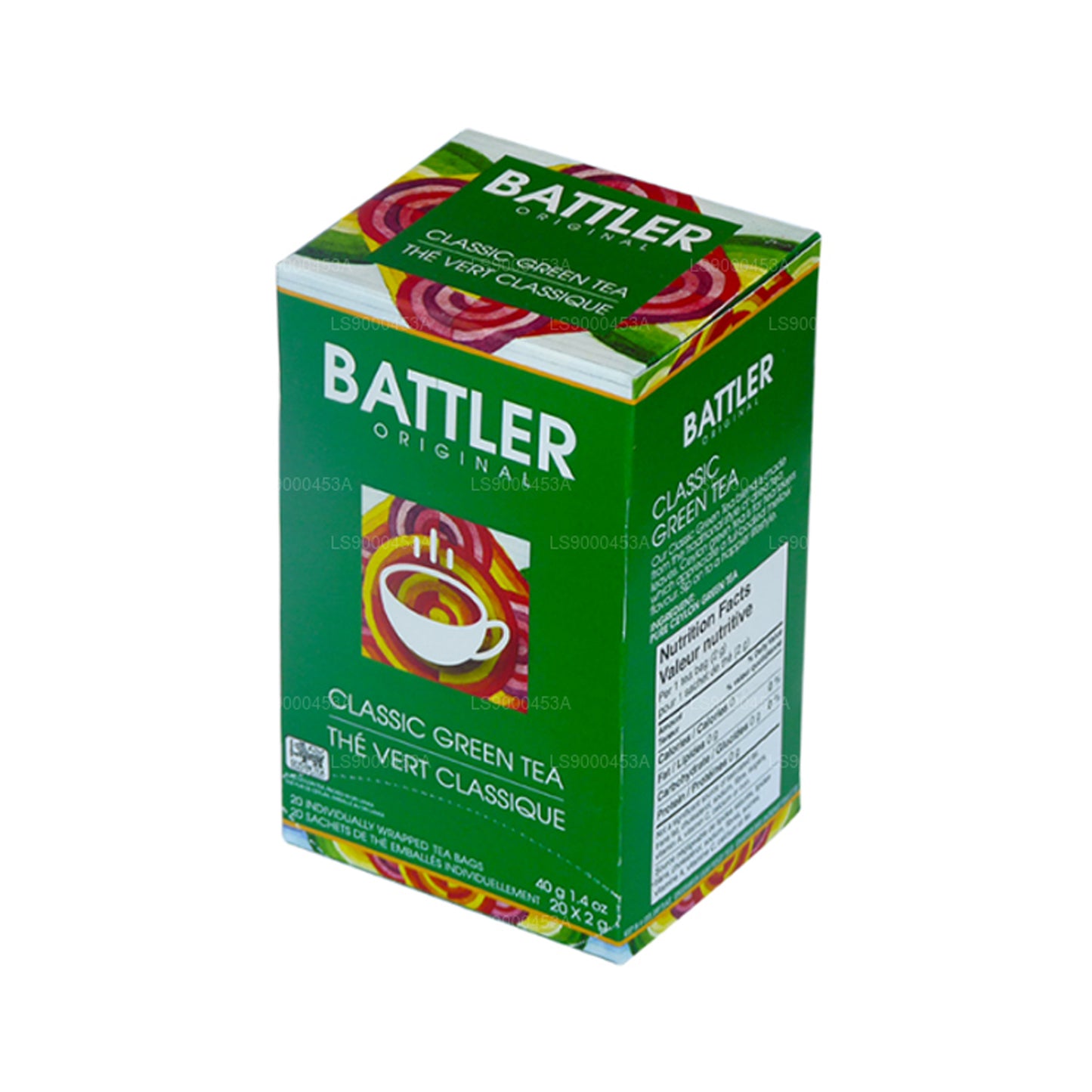 Battler Original Classic Green Tea (40g) 20 Tea Bags