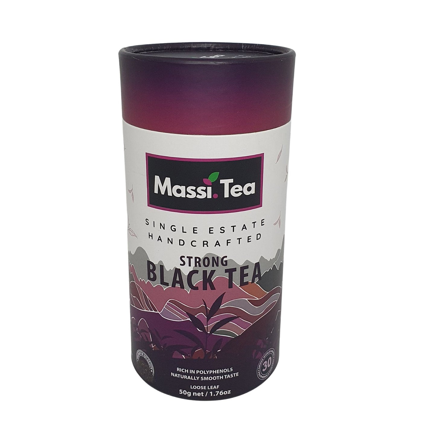 Massi Tea Single Estate Handcrafted Strong Black Tea (50g)