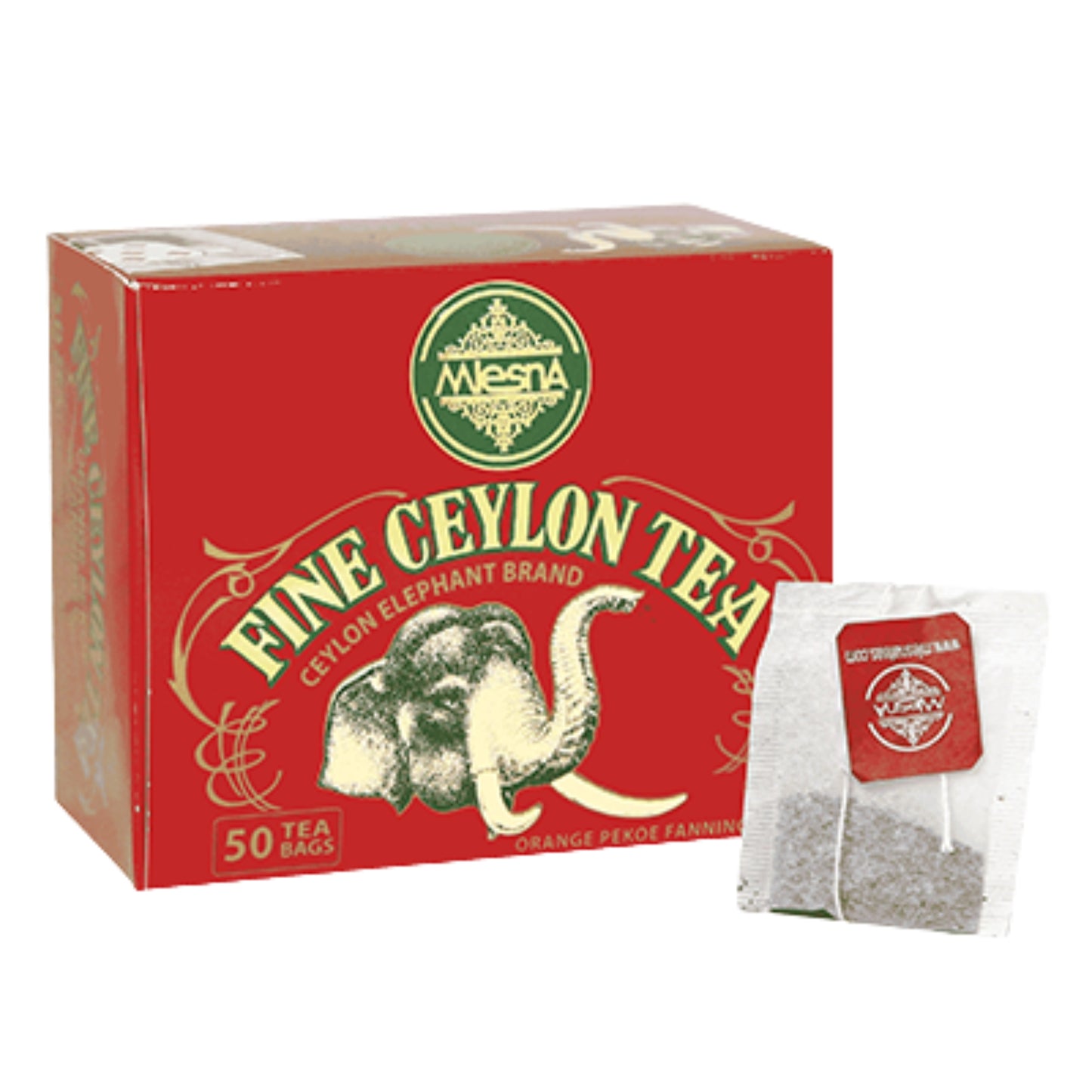 Mlesna Fine Ceyloni tee (100g) 50 teekotti