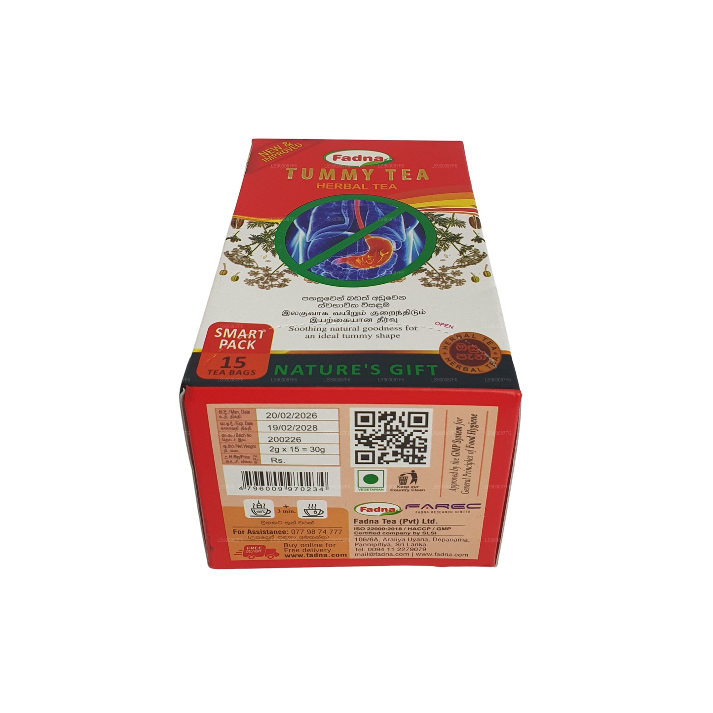 Fadna Tummy Tea (30g) 15 Tea Bags