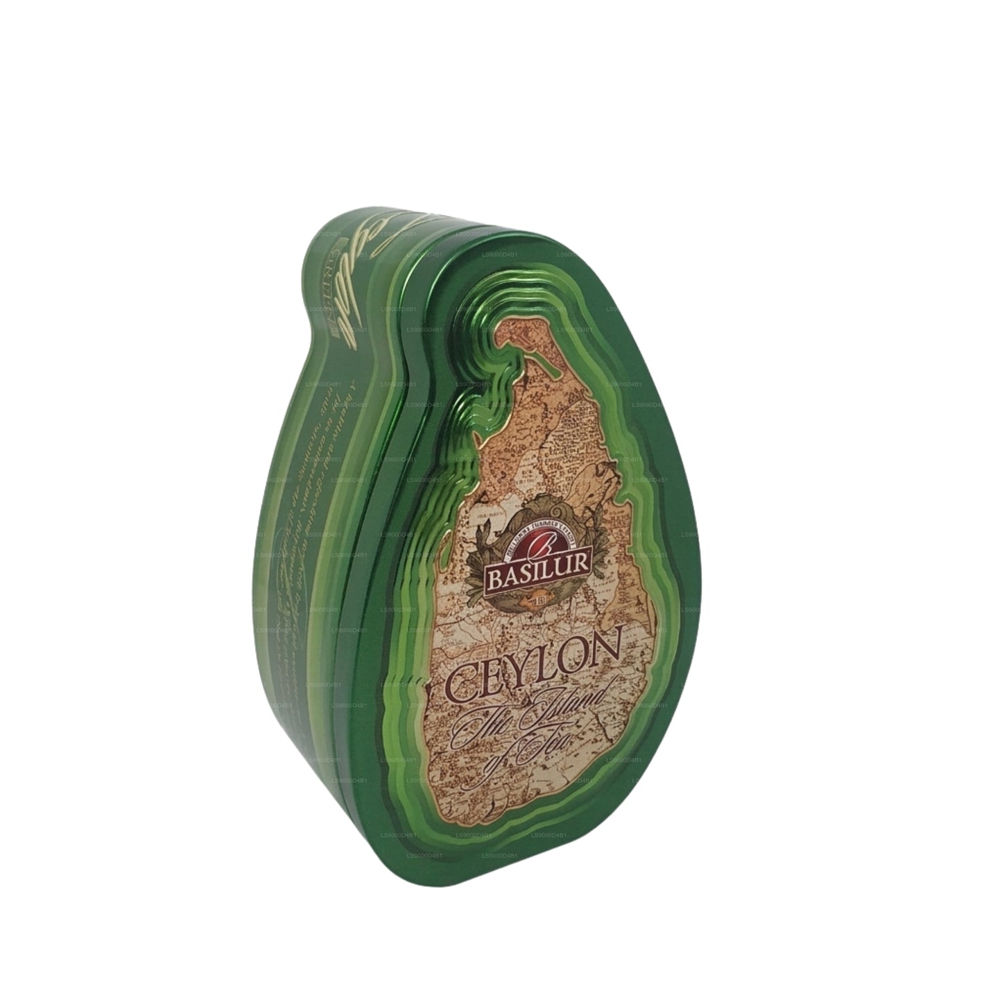 Basilur Island of Tea "Green" (100g) Caddy