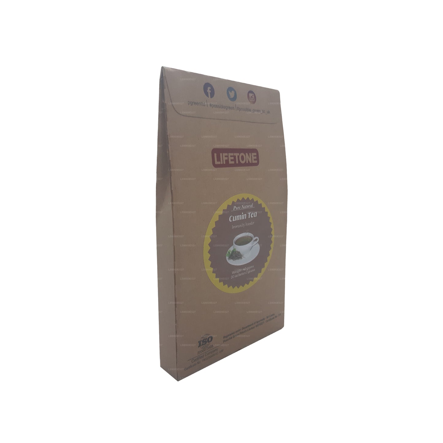 Lifetone Cumin Tea (40g) 20 Tea Bags