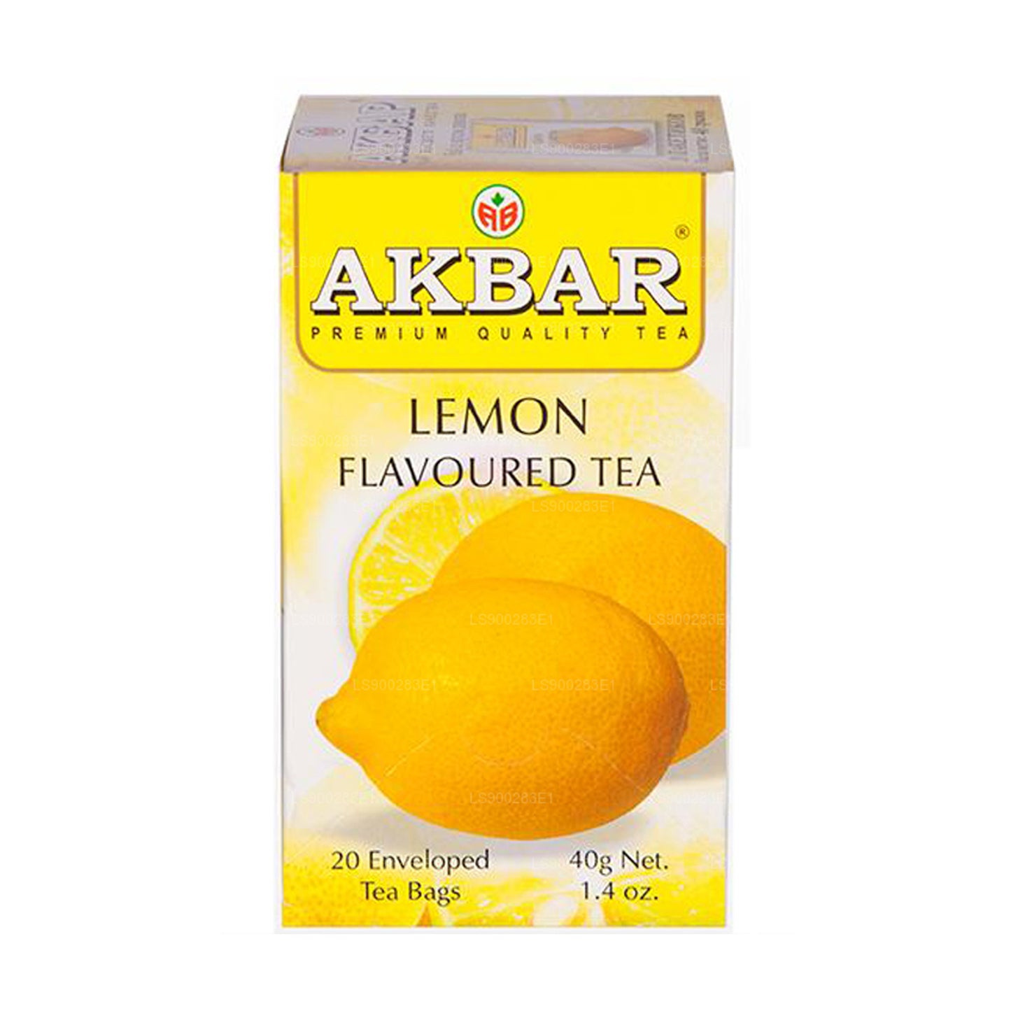 Akbar Lemon Flavoured Tea (40g) 20 Tea Bags