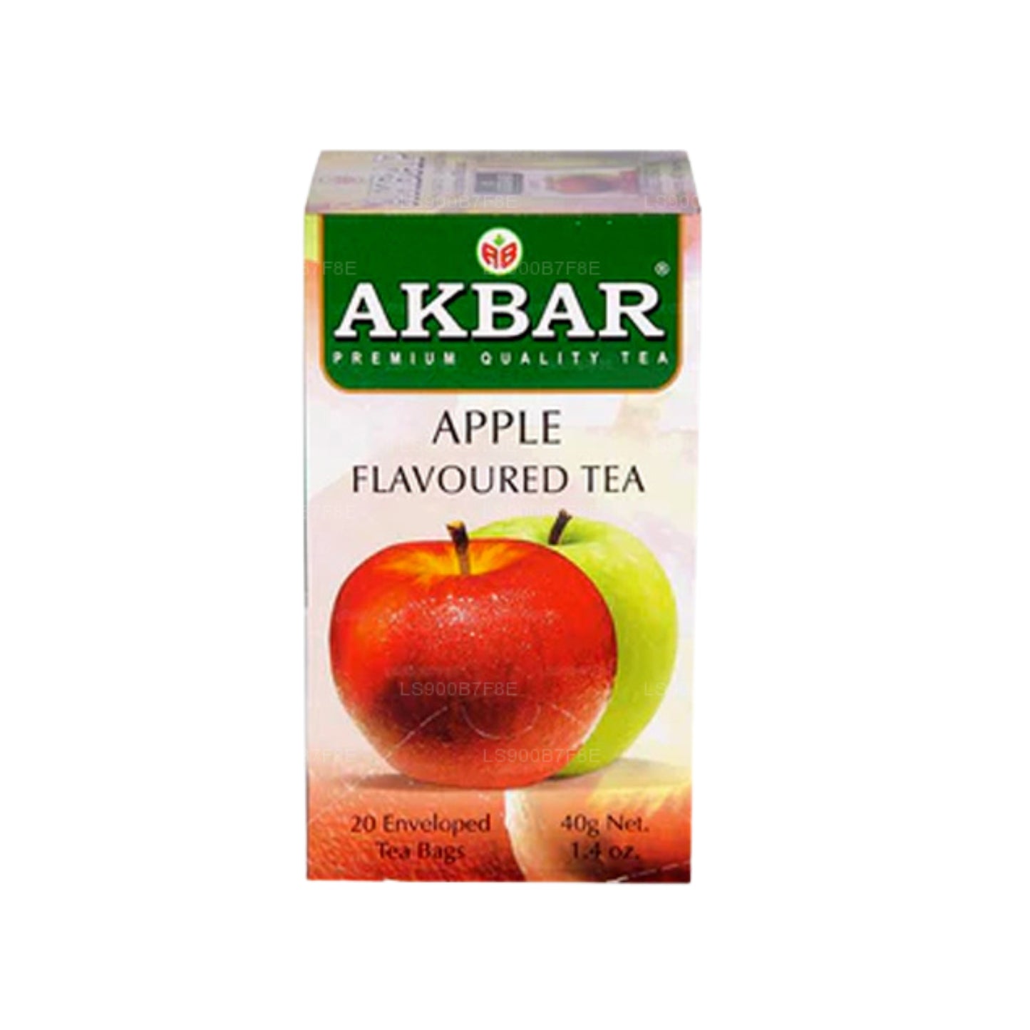 Akbar Apple Flavoured Ceylon Black Tea (40g) 20 Tea Bags