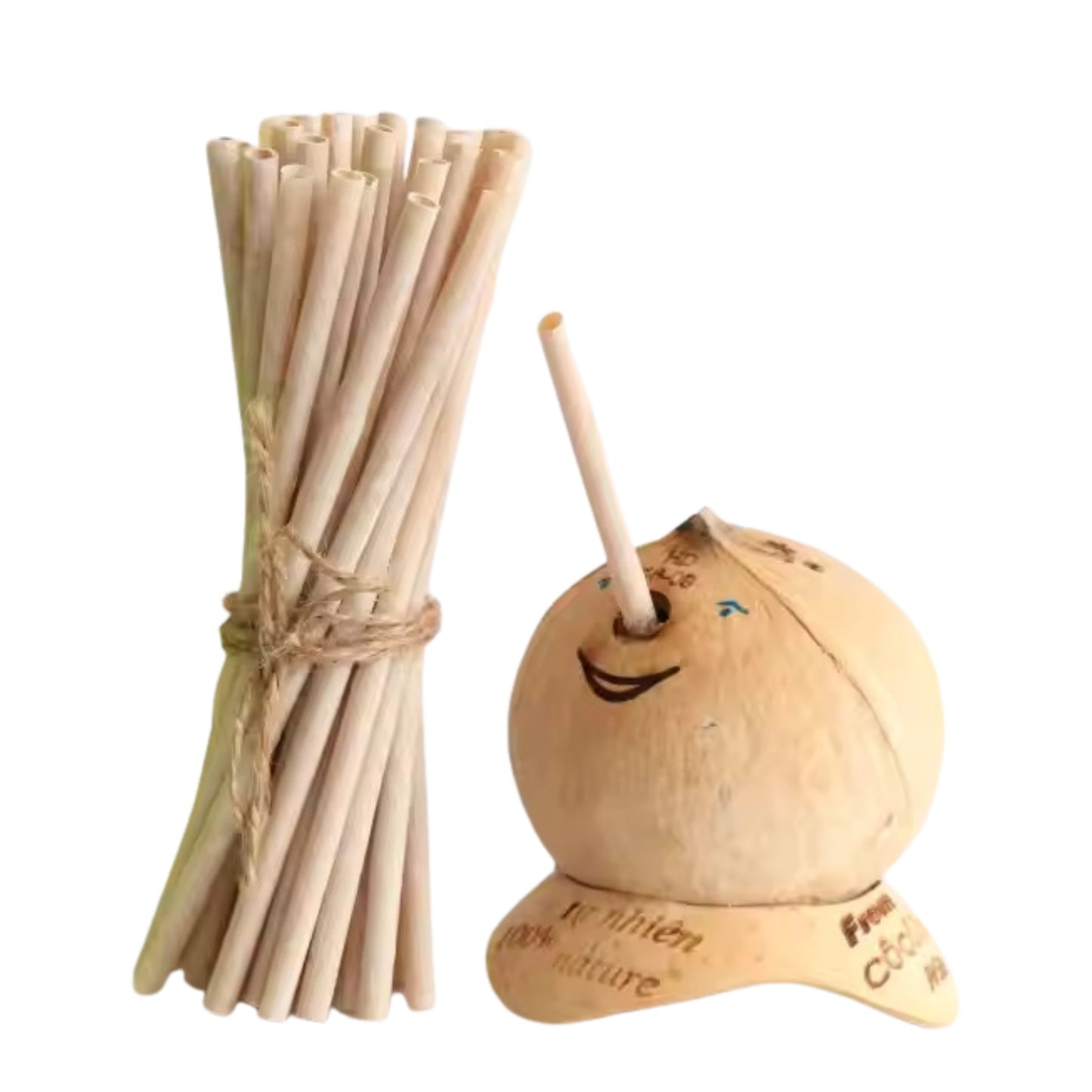 Lakpura® Coconut Straws