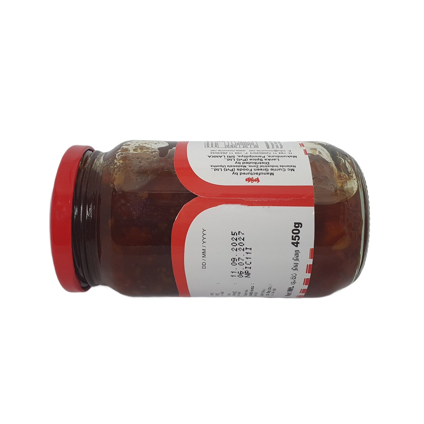 Mc Currie ananassi chutney (450g)