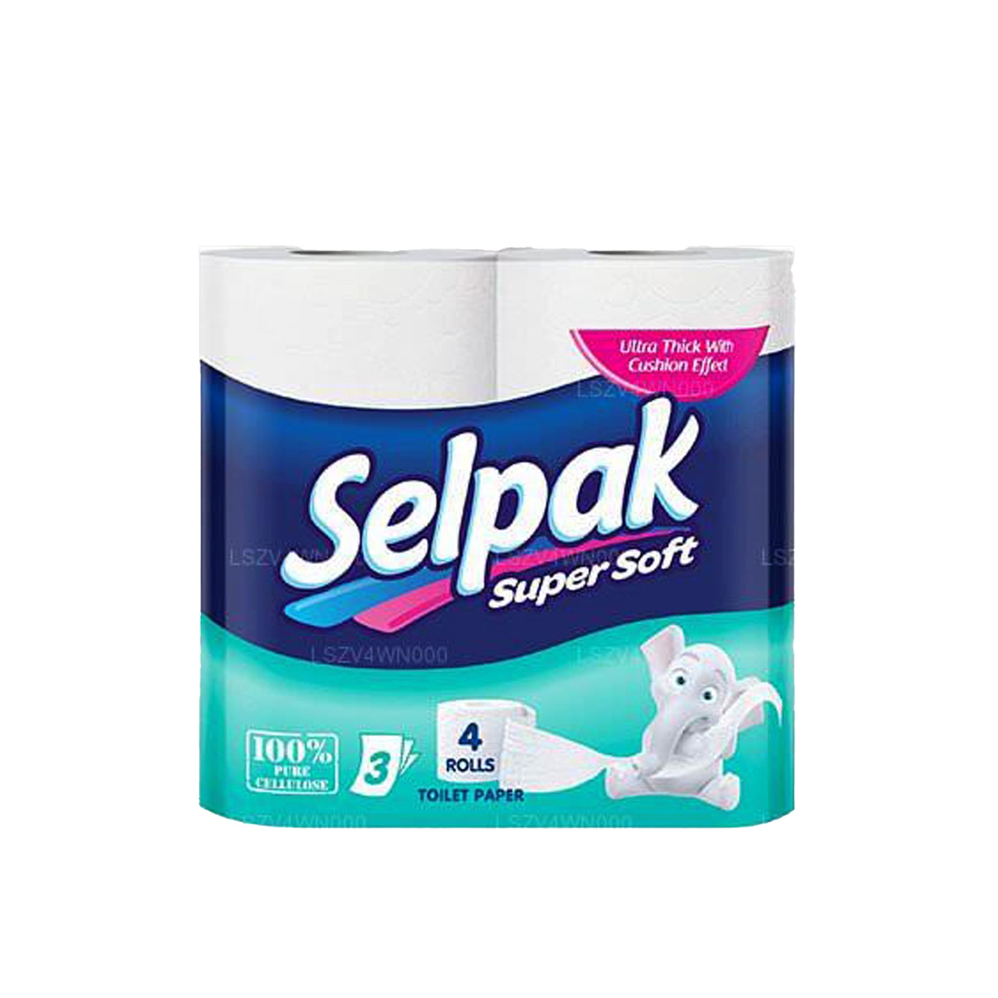 Selpak Toilet Paper Super Soft Roll (4 Pack)