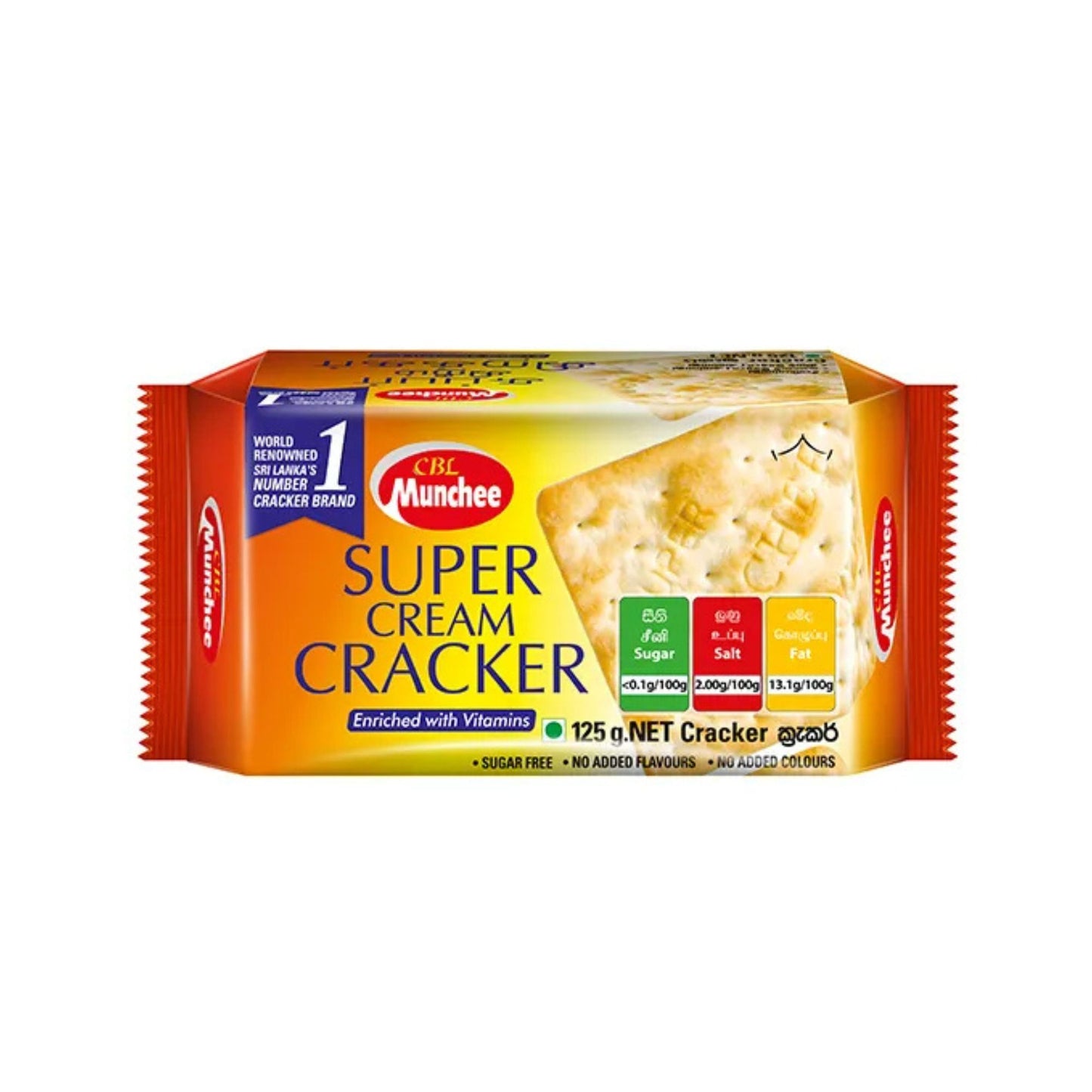 Munchee Super Cream Cracker (125g)