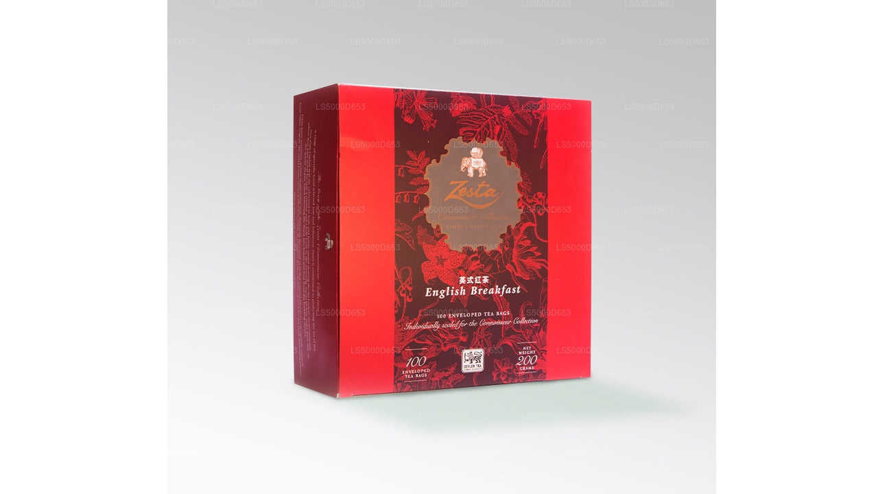 Zesta English Breakfast – 100 Tea Bags (200g)