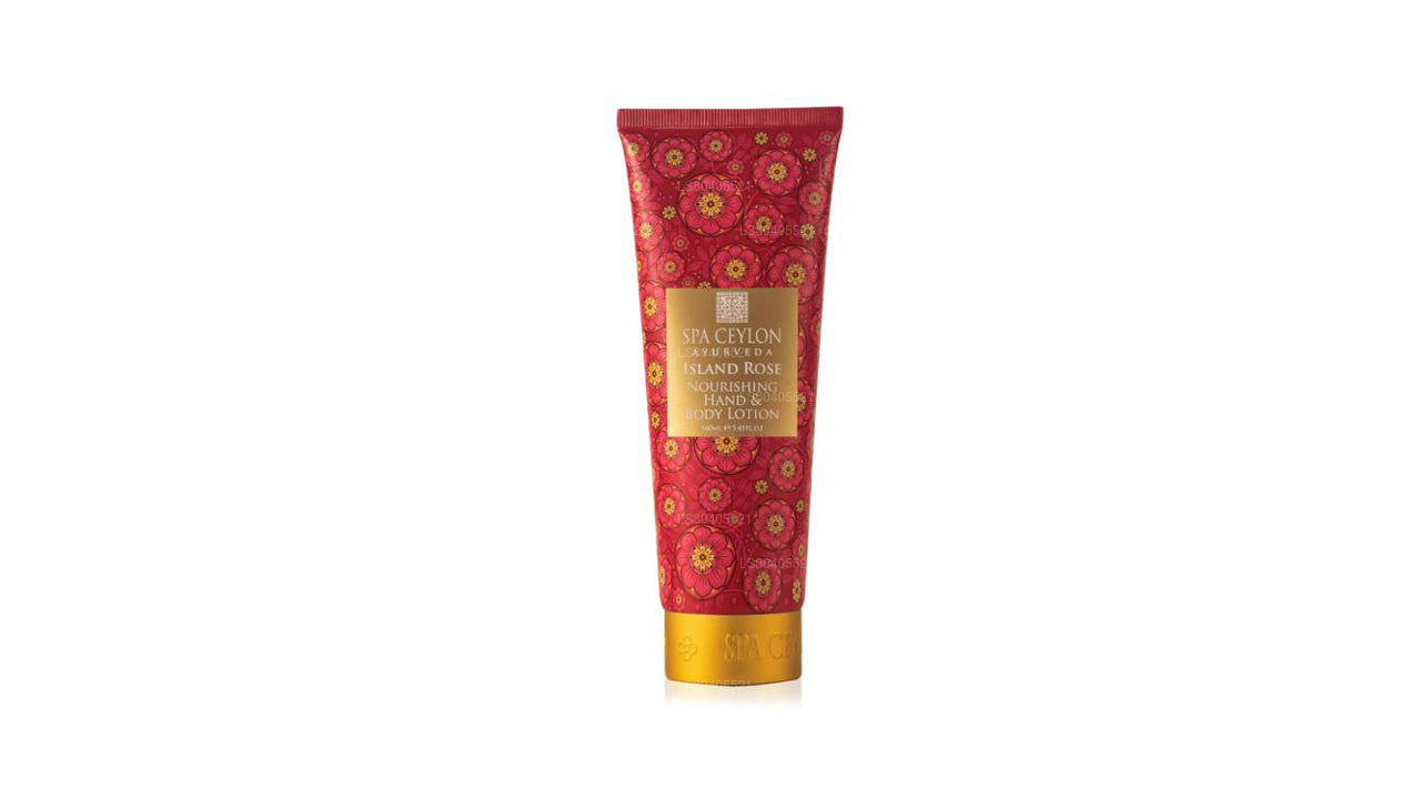 Spa Ceylon Island Rose Nourishing Hand and Body Lotion (160ml)