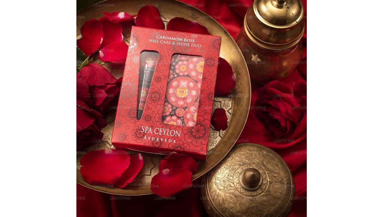Spa Ceylon Cardamom Rose - Nail Care & Shine Duo