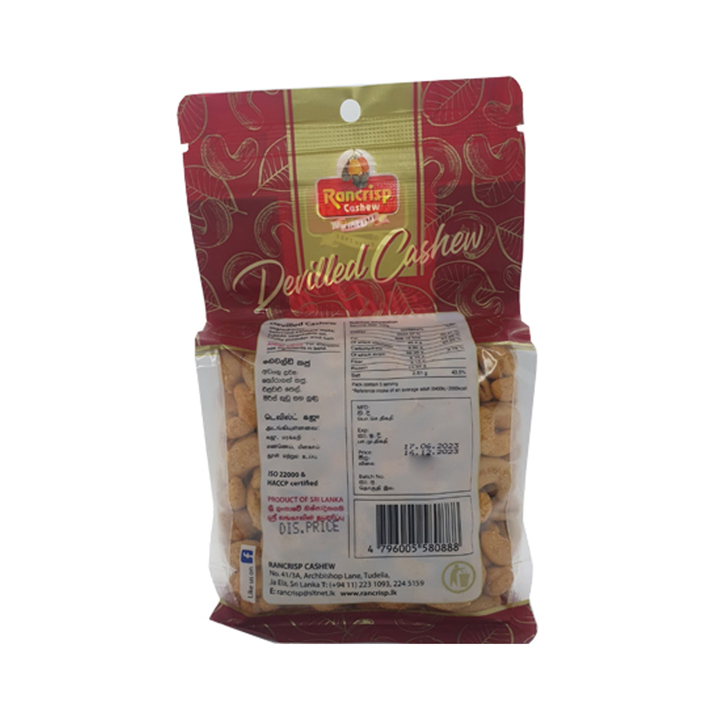 Rancrisp Devilled Cashew Nuts