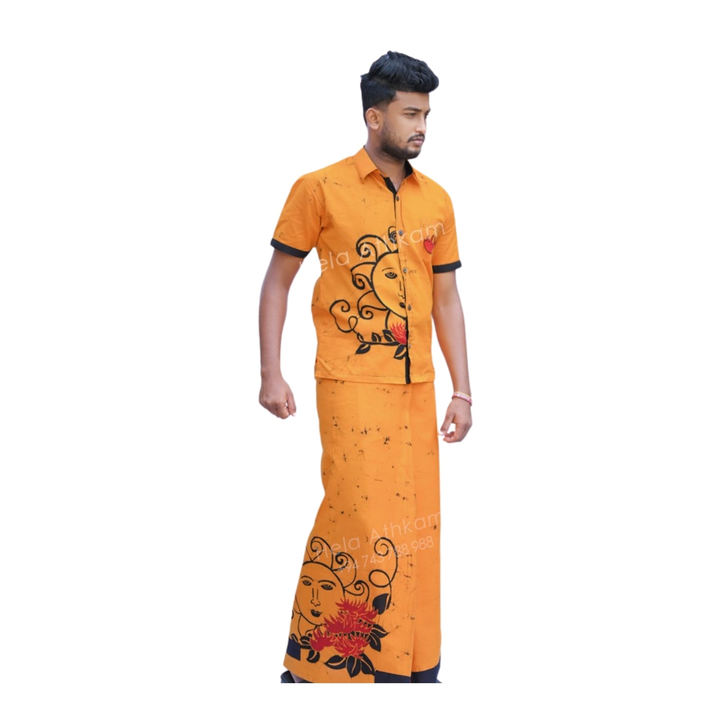 Lakpura® Batik Särk ja Sarong (Disain AB222)