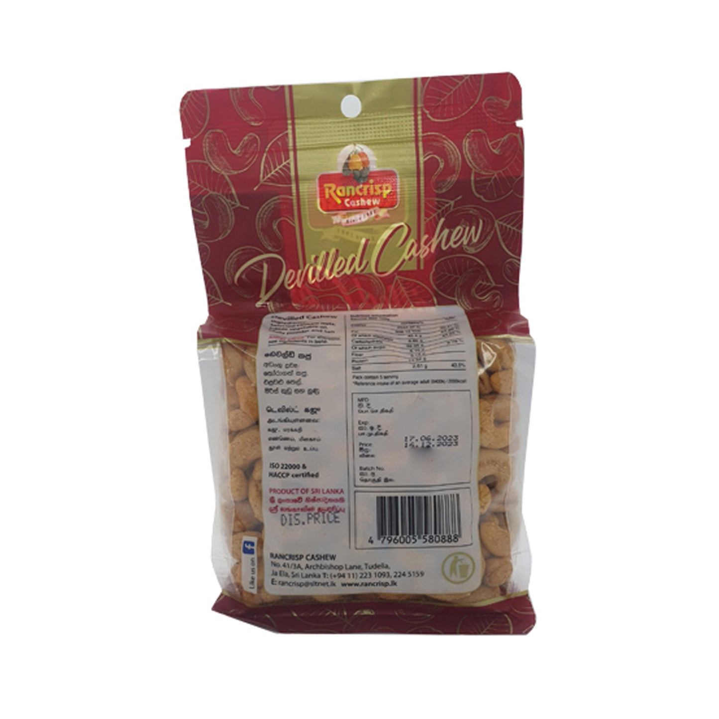 Rancrisp Devilled Cashew Nuts