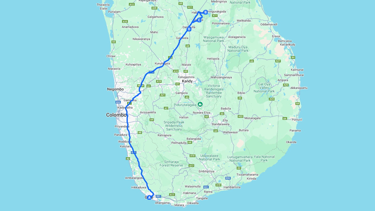 Looduse ja maailmapärandi tuur Galle'ist (2 päeva)