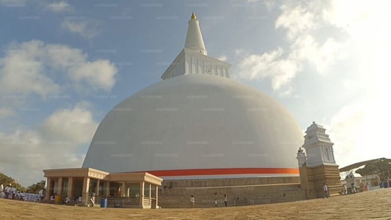 Anuradhapura pühapaiga giidiga ekskursioon sissepääsupiletitega