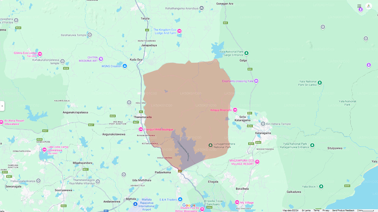 Lunugamvehera rahvuspargi privaatne safari