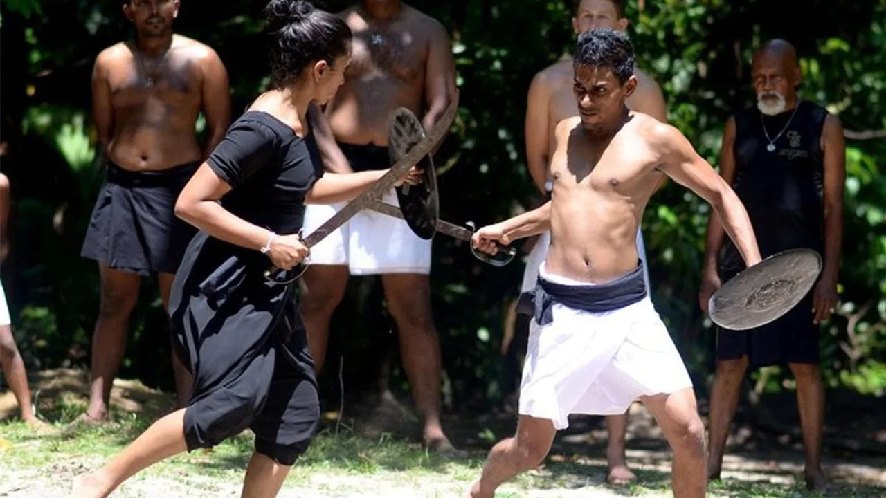 Angampora Show koos Rana Beraga Habaranast
