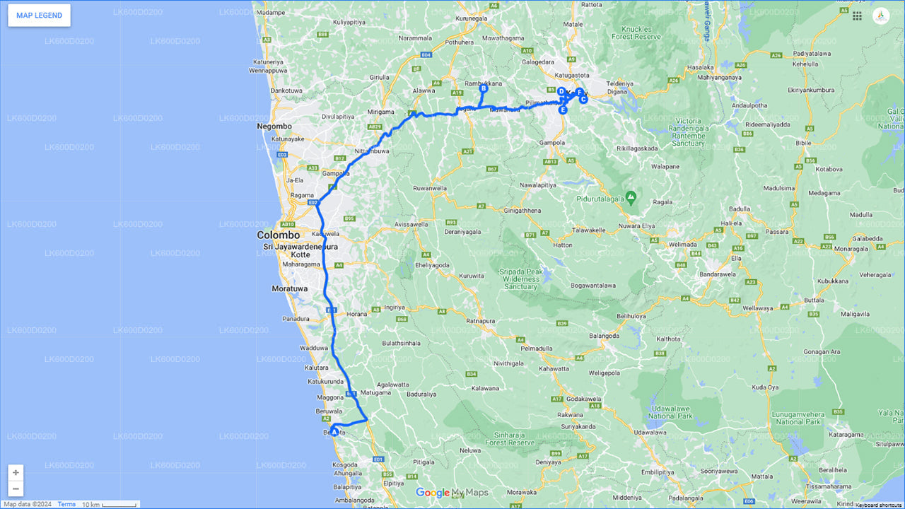 Kandy linnaekskursioon Bentotast