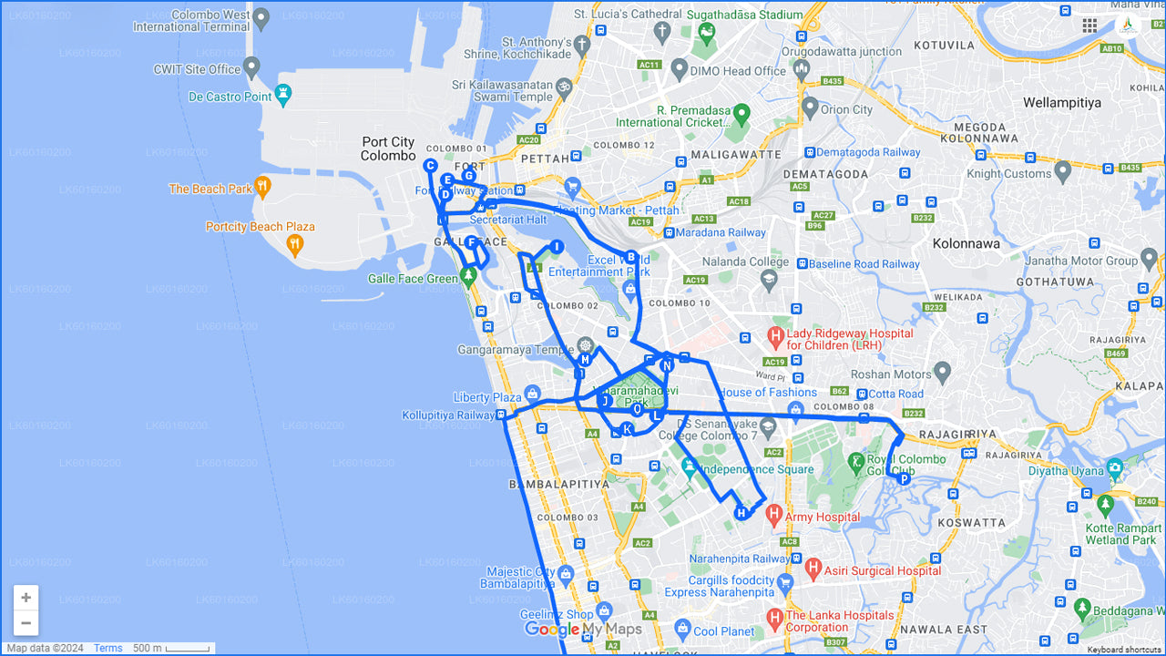 Colombo linnaekskursioon Kalutarast