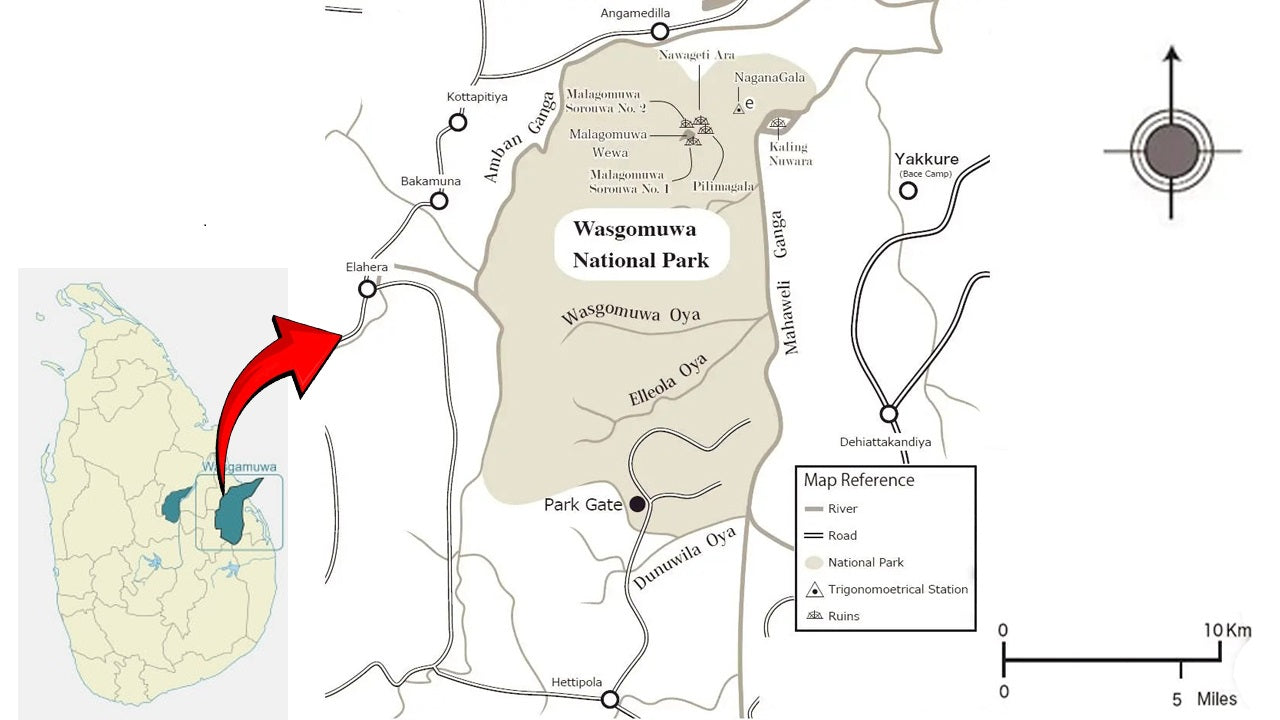 Wasgamuwa rahvuspargi safari Polonnaruwast