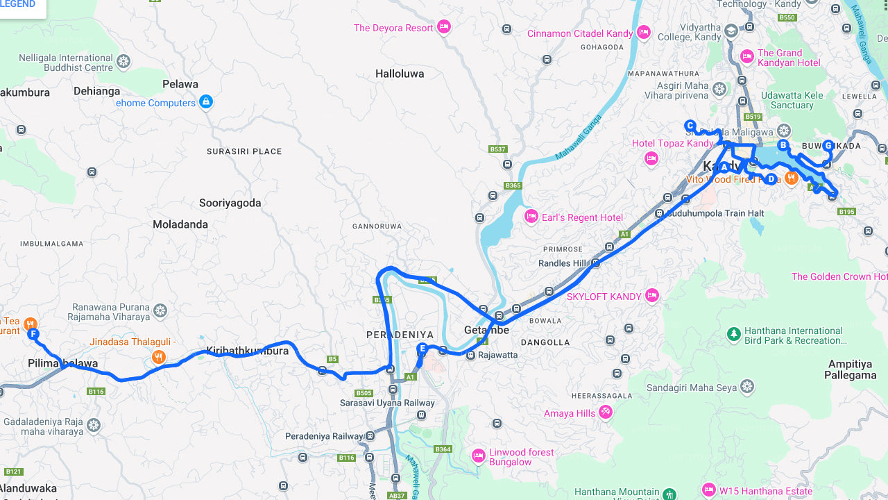 Kandy linnaekskursioon