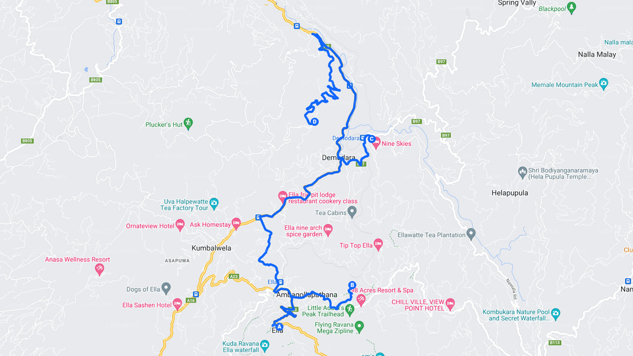 Tri-Vista Nature Hike from Ella