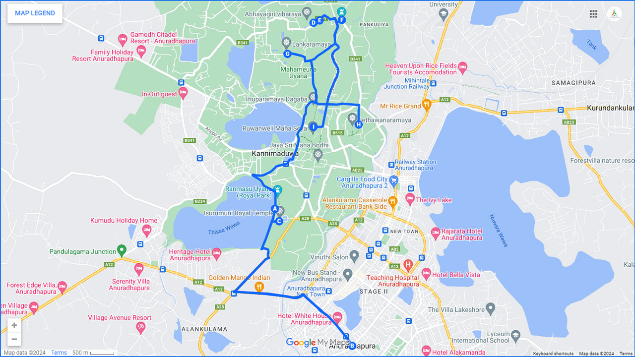 Jalgrattasõit Anuradhapurast