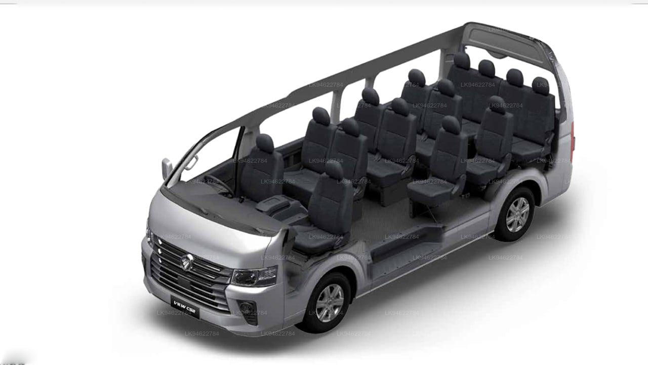 Šofööriga suurte kaubikute rent