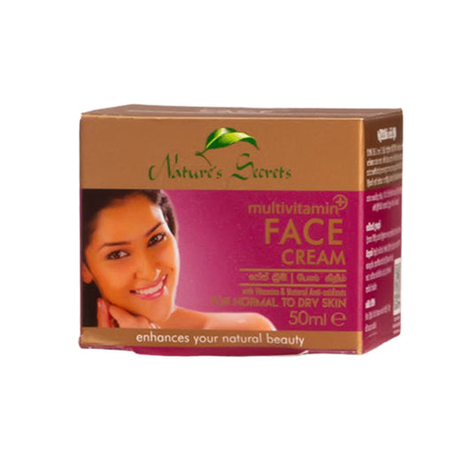 Nature's Secrets Multivitamin Face Cream (50ml)
