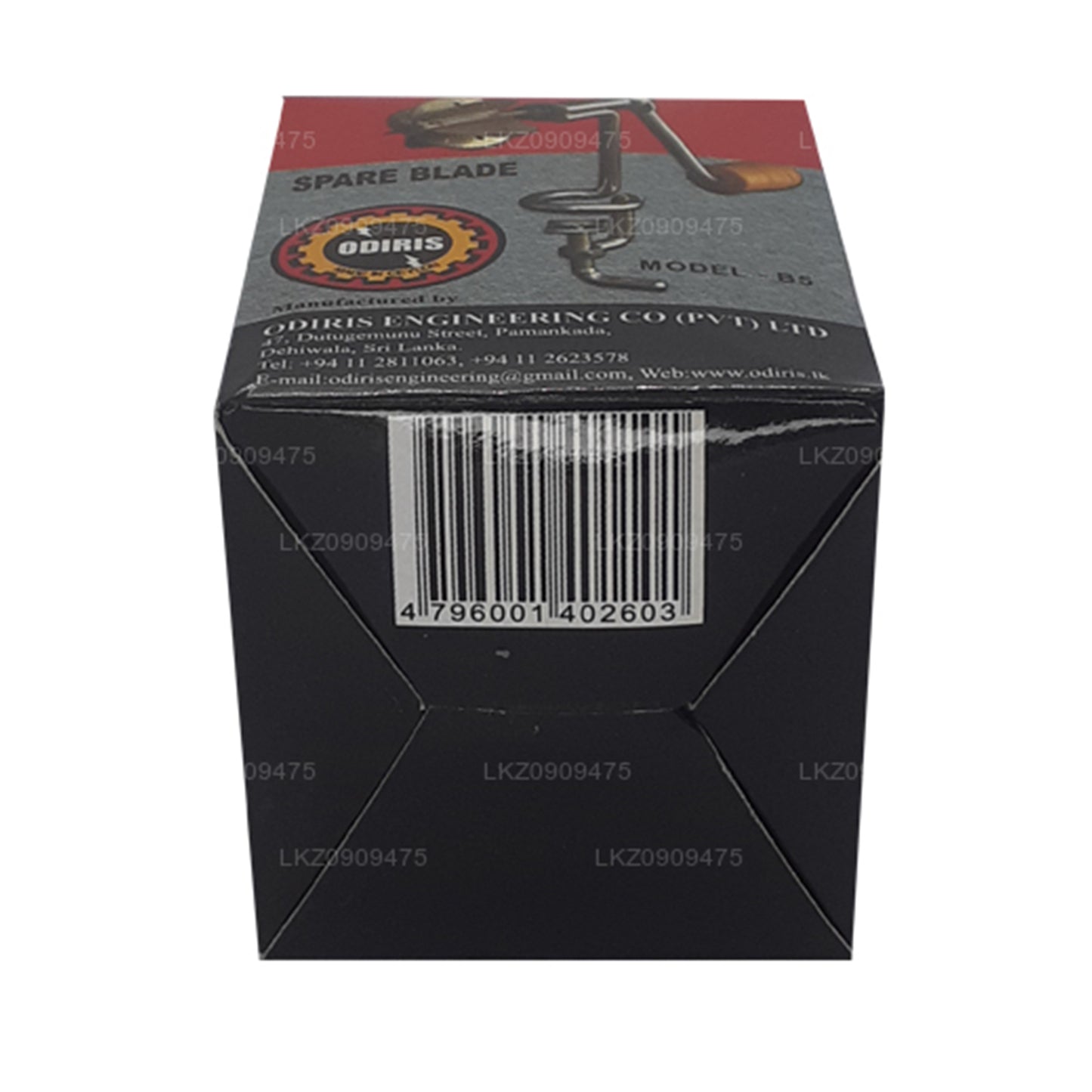 Odiris kookospähkli kaabitsa vahetustera