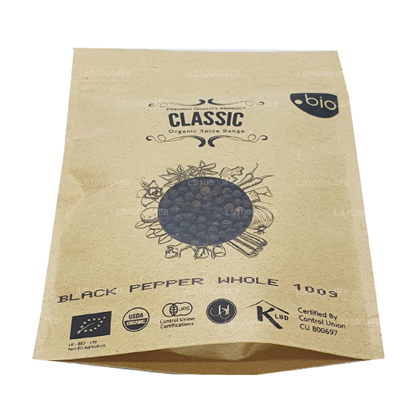 Lakpura® Organic Black Pepper Whole