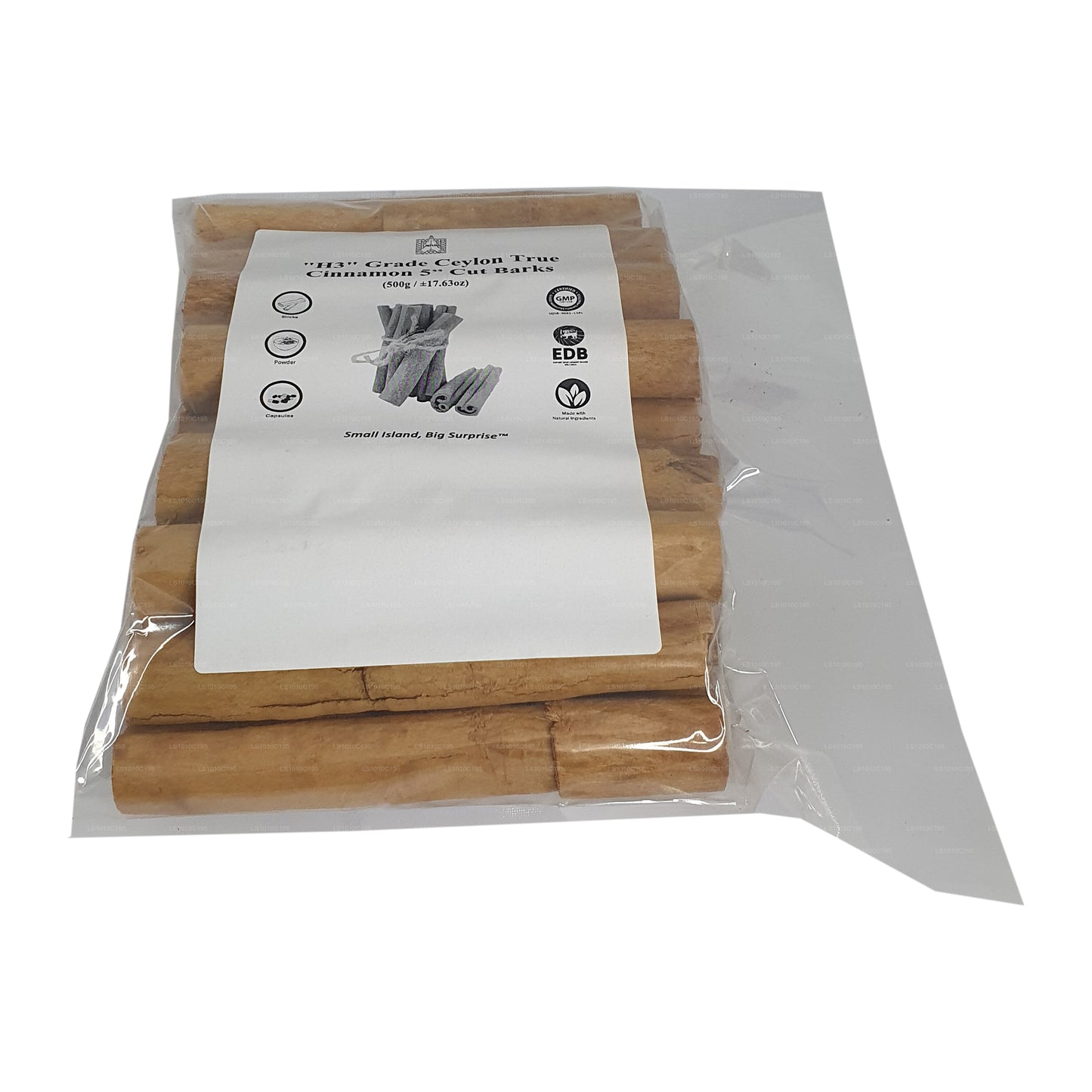 Lakpura® "H3" Grade Ceylon True Cinnamon Barks 5" Cut Pack