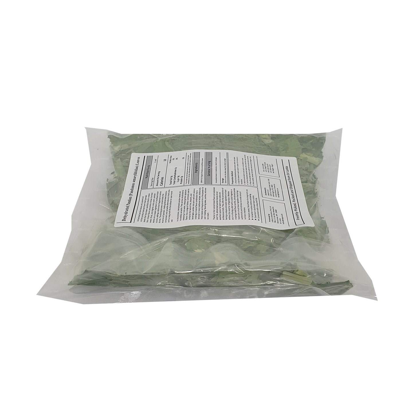 Lakpura® Dehydrated Pandan (Rampe) Leaves